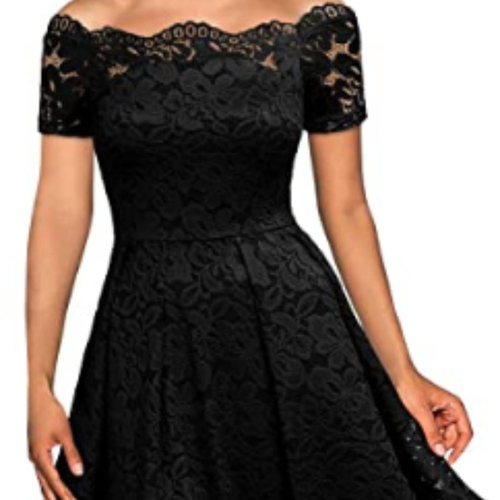 Vintage Floral Lace DRESS